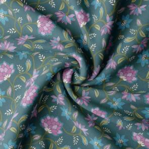 Domotex 100% Cotton - 115gsm Kahlia Flowers