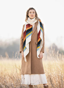 Blue Sky Fibers Woolstok - Gresham Wrap - Knitting Pattern / Kit