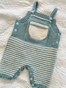 Touch Yarns Pattern 057 Pierre Dungarees and Cap