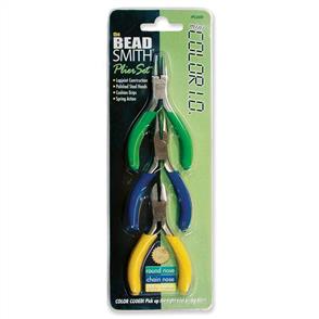 The Beadsmith Mini Plier Set - 3pce