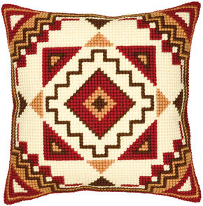 Vervaco Cross Stitch Cushion Kit - Geometrical #4