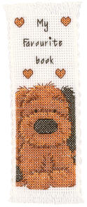 Vervaco Cross Stitch Bookmark Kit - Popcorn Biscuit