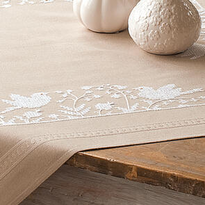 Vervaco Tablecloth Kit White birds