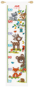Vervaco Cross Stitch Kit - Forest animals II