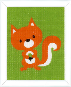 Vervaco Canvas Kit - Little squirrel