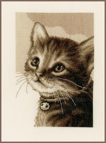 Vervaco Cross Stitch Kit - Kitten