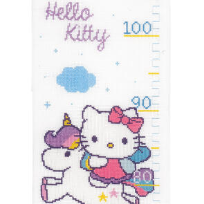 Vervaco Cross Stitch Kit - Hello Kitty & rainbow
