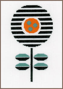Vervaco Cross Stitch Kit - Abstract flower #1