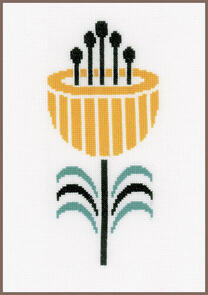Vervaco Cross Stitch Kit - Abstract flower #2