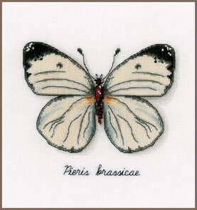 Vervaco Cross Stitch Kit - LMV White butterfly