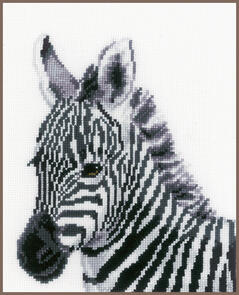 Vervaco Cross Stitch Kit - Zebra