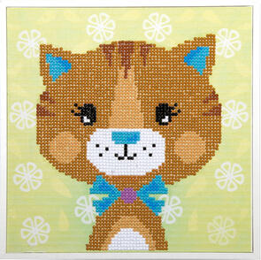 Vervaco Diamond Painting Kit Little cat