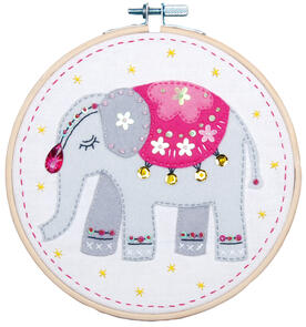 Vervaco Craft kit with felt Elephant
