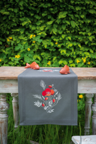 Vervaco Table Runner Kit - Poppies