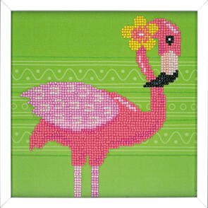 Vervaco Diamond Painting Kit Flamingo