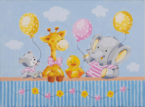 Vervaco Paint by Number kit Baby shower