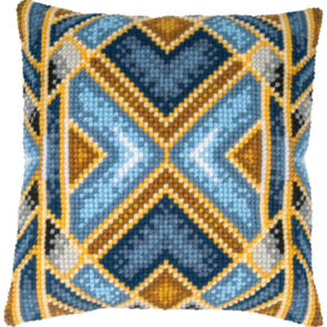 Vervaco Cross Stitch Cushion Kit Geometric