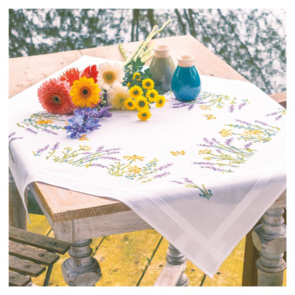 Vervaco Tablecloth Kit - Lavender