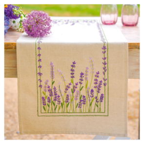 Vervaco Table Runner Kit - Lavender