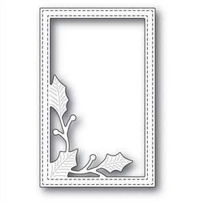 Poppystamps Die - Simple Holly Vine Frame