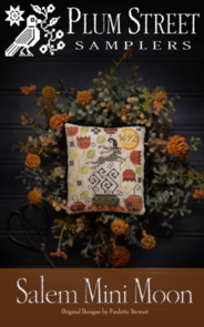 Plum Street Samplers Cross Stitch Chart - Salem Mini Moon
