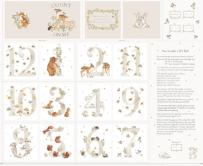 Dear Stella Count On Me Soft Book 36" Panel