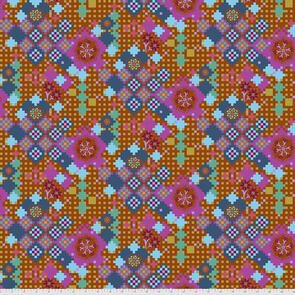 Free Spirit Anna Maria Horner Postage Due - Amber