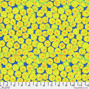 Free Spirit Kaffe Fassett - Sand Dollar - Blue - February 2026