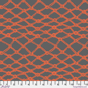 Free Spirit Kaffe Fassett - Nets - Grey - February 2026