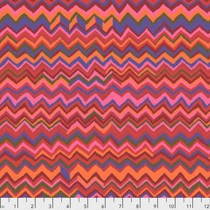 Free Spirit Kaffe Fassett Zig Zag - Holiday