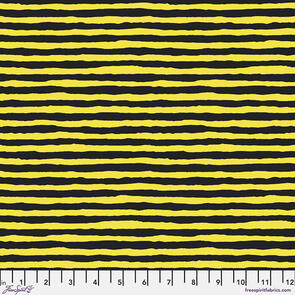 Free Spirit Kaffe Fassett Comb Stripe - Yellow || August 2022