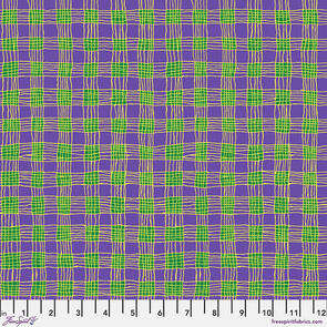 Free Spirit Kaffe Fassett - Gingham - Purple || February 2025