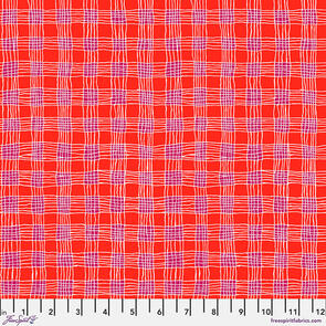 Free Spirit Kaffe Fassett Gingham - Red || August 2023