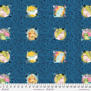 Free Spirit Here Kitty Kitty - Kitty Kitty Meow Meow - Blue