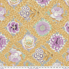Free Spirit Kaffe Fassett Flower Lattice - Pastel || Vintage