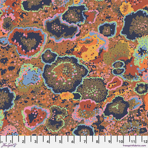 Free Spirit Kaffe Fassett Lichen - Brown || Vintage