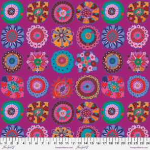 Free Spirit Kaffe Fassett Kaffe Fassett - Carpet Cookies - Magenta || February 2023
