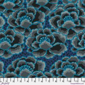 Free Spirit Kaffe Fassett Kaffe Fassett - Tonal Floral - Charcoal || February 2023