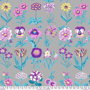 Free Spirit Kaffe Fassett - Flower Studies - Grey || February 2025