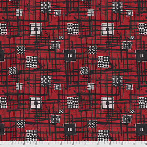 Free Spirit Katie Pasquini Masopust Game Day PWKP026.RED