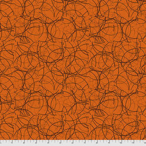 Free Spirit Katie Pasquini Masopust Game Day PWKP029.ORANGE