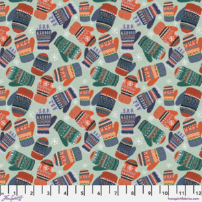 Free Spirit Christmas Squad - Cozy Mittens - Sage