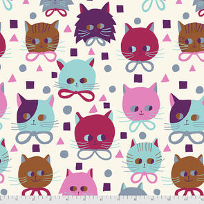 Free Spirit Monika Forsberg Just Kitten Around - Pawtraits - Cream