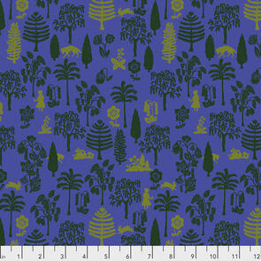 Free Spirit - Fabric - Conservatory - Woodland Walk Collection by Nathalie Lete