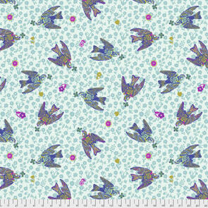 Free Spirit Nathalie Lete Woodland Walk PWNL020.AZURE