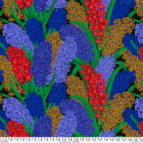 Free Spirit Kaffe Fassett Hyacinthus - Dark || August 2023