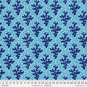 Free Spirit Seaweed and Coral - Blue || Treasure Island