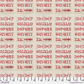 Free Spirit Red - Typography || Tim Holtz Palette Red
