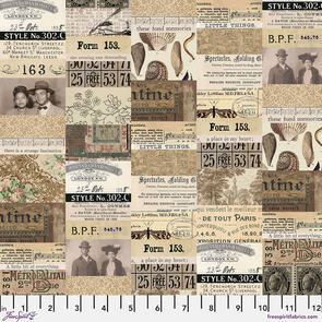 Free Spirit Neutral Collage - Neutral || Tim Holtz Palette Neutral