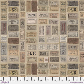 Free Spirit Neutral Tickets - Neutral || Tim Holtz Palette Neutral